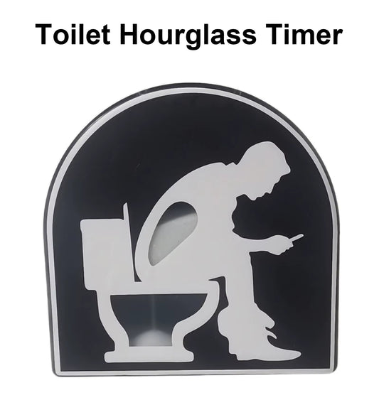 Funny Stool Sand Kids Toilet 5 Minute Restroom Clock Hourglass Bathroom Decoration Timer for Men Husband Dad Birthday Funny Gift